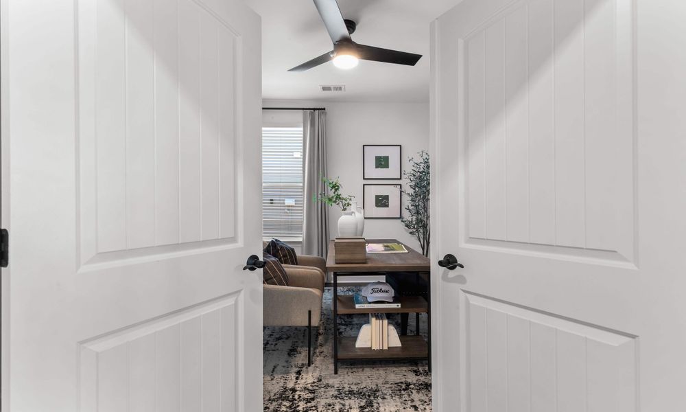 Representative furnished interior of a home built from the The Redbud by Chesapeake Homes in The Willows, Loris (Image 37).