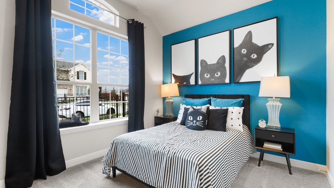 Furnished interior view inside a new home in Legado, Cleburne (Image 28).