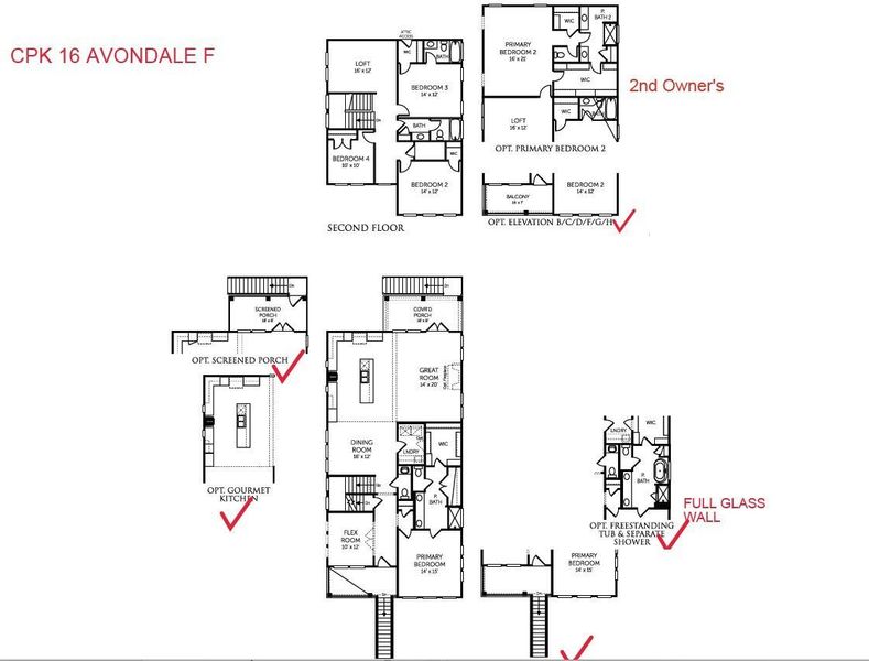 2D floor plan layout of this home in Central Park, Charleston, SC (Image 3). 2D floor plan layout of this home in Central Park, Charleston, SC (Image 3).