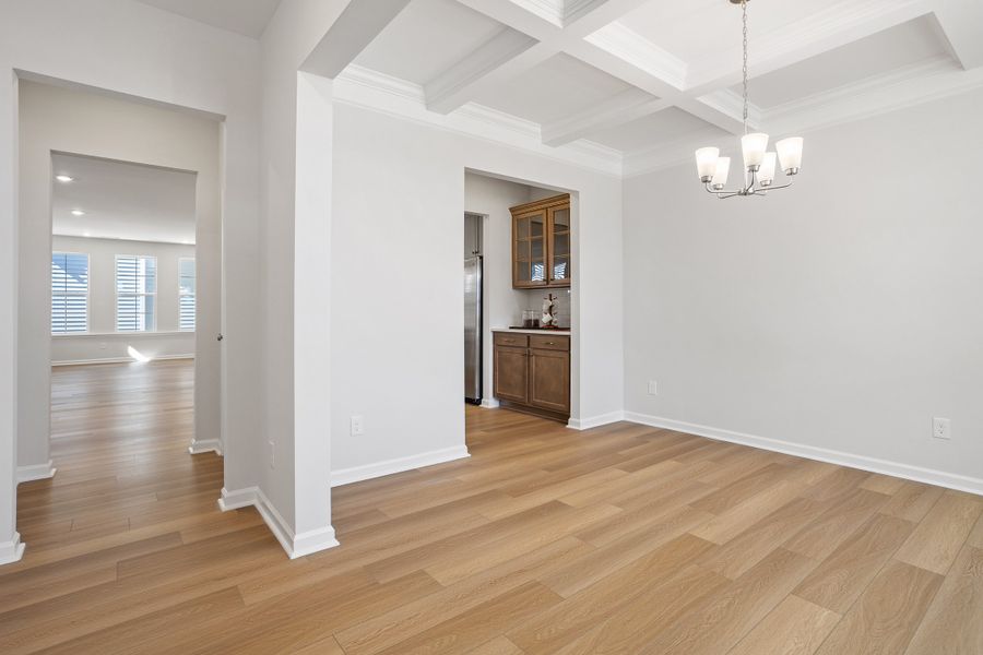 Spacious, unfurnished interior of a new home in Renaissance at White Oak, Garner (Image 17).