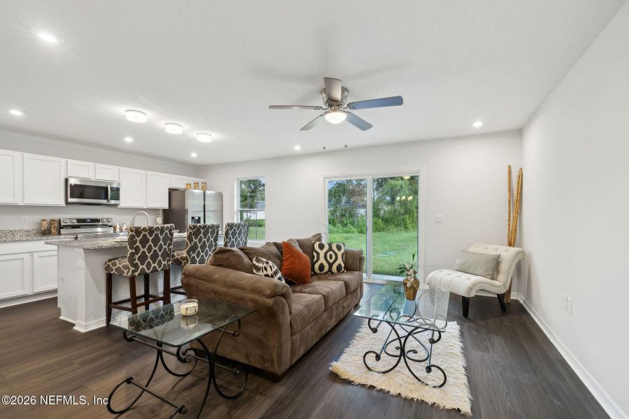 Furnished interior view inside a new home in , Jacksonville (Image 14).