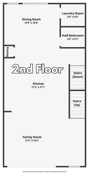 2D floor plan layout of this home in , Decatur, GA (Image 6).