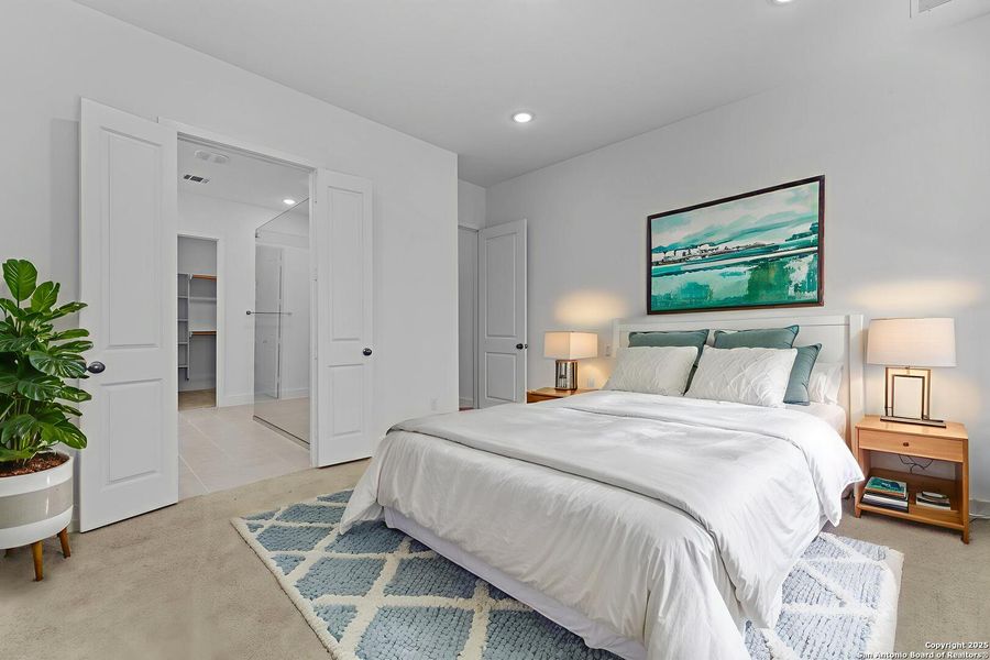 Furnished interior view inside a new home in , New Braunfels (Image 9). Furnished interior view inside a new home in , New Braunfels (Image 9).