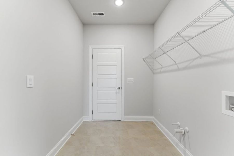 Representative unfurnished interior of a home built from the Hampton by Keystone Homes NC in Preserve at Carriage Cove, Oak Ridge (Image 111).