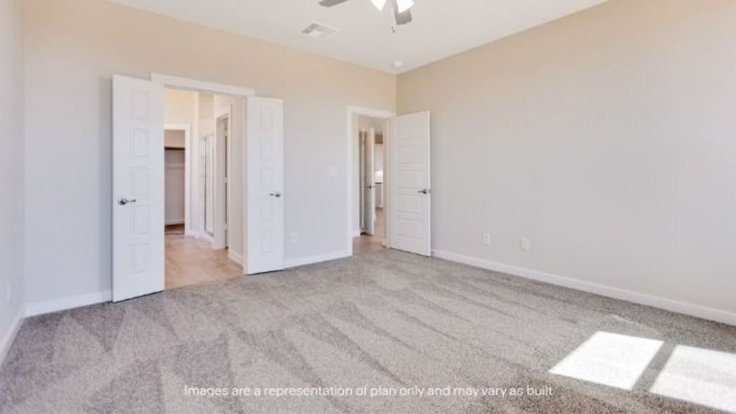 Representative unfurnished interior of a home built from the Blanco by D.R. Horton in Homestead at Parks Bell Ranch, Odessa (Image 16).