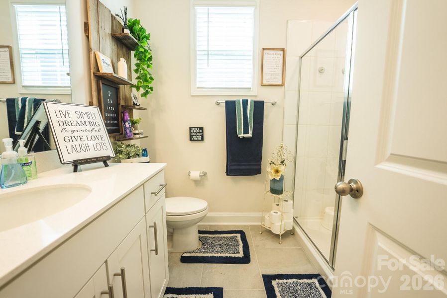 Furnished interior view inside a new home in Falls Cove, Troutman (Image 17).