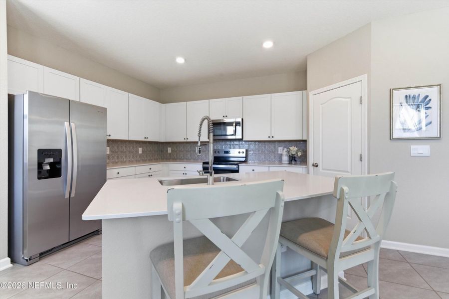Furnished interior view inside a new home in , St. Augustine (Image 13).