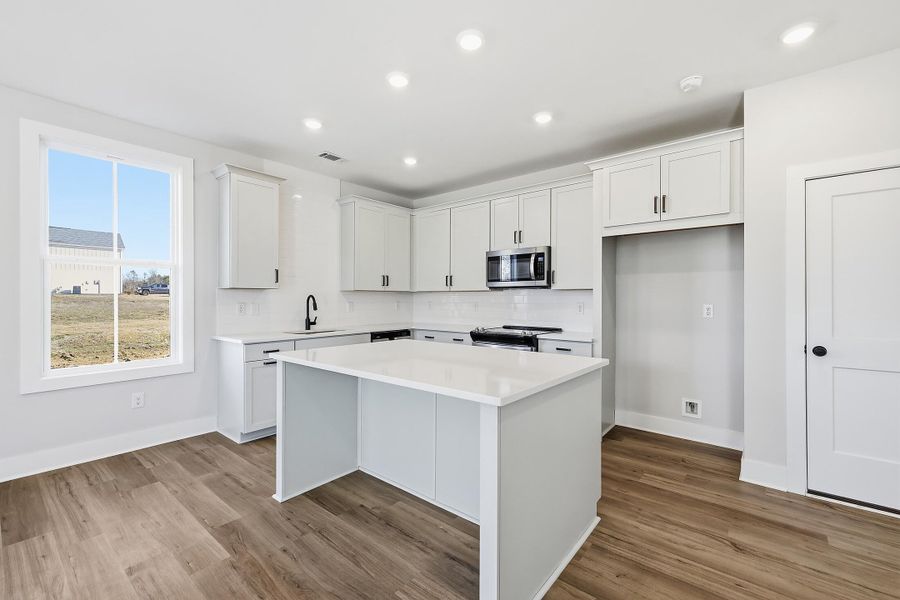 Furnished interior view inside a new home in Wildflower, Chattanooga (Image 5). Furnished interior view inside a new home in Wildflower, Chattanooga (Image 5).