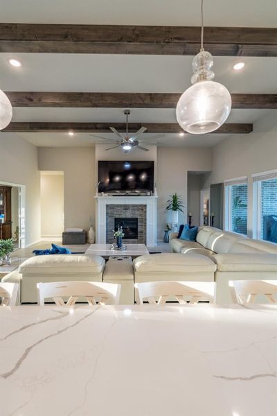 Furnished interior view inside a new home in Lakeview, Waller (Image 19).
