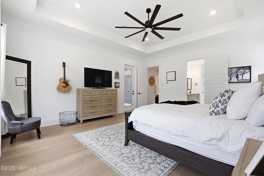 Furnished interior view inside a new home in Seven Pines 70' Rear Entry, Jacksonville (Image 16).