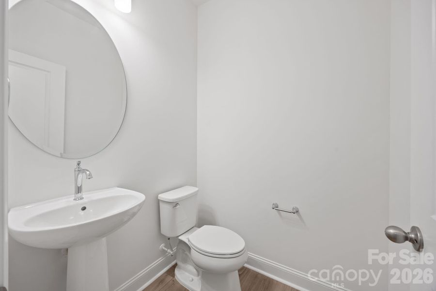 Furnished interior view inside a new home in Farms at Bellingham, Mooresville (Image 8).