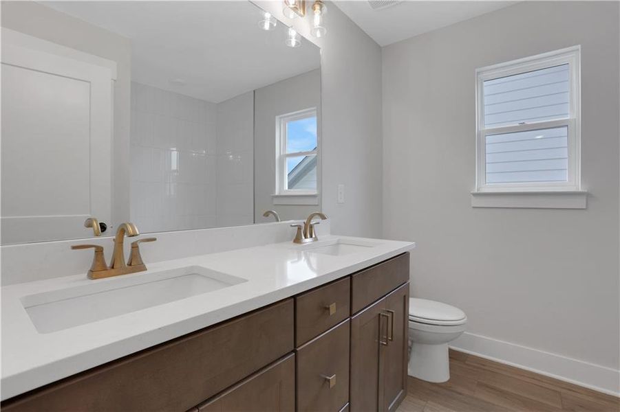 Furnished interior view inside a new home in Marble Tree, Ball Ground (Image 11).