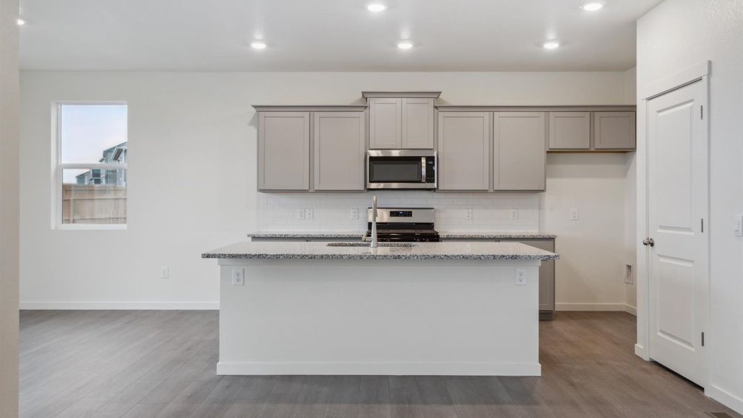 Representative furnished interior of a home built from the EDMON by D.R. Horton in The Ridge at Lorson Ranch, Colorado Springs (Image 7). Representative furnished interior of a home built from the EDMON by D.R. Horton in The Ridge at Lorson Ranch, Colorado Springs (Image 7).