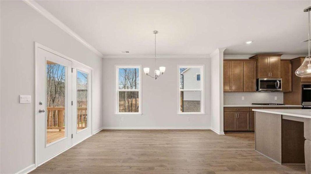 Spacious, unfurnished interior of a new home in The Gates at Pates Creek, Hampton (Image 24).