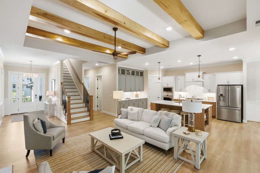 Representative furnished interior of a home built from the Cruz Bay by Kent Homes in Sunset Reach, Castle Hayne (Image 42). Representative furnished interior of a home built from the Cruz Bay by Kent Homes in Sunset Reach, Castle Hayne (Image 42).
