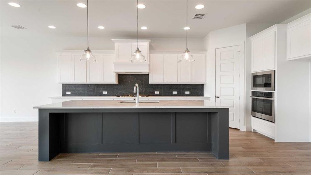 Furnished interior view inside a new home in Trinity Falls 60', McKinney (Image 10). Furnished interior view inside a new home in Trinity Falls 60', McKinney (Image 10).