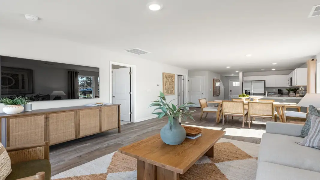 Furnished interior view inside a new home in McKenzie Gardens, Brunswick (Image 11).
