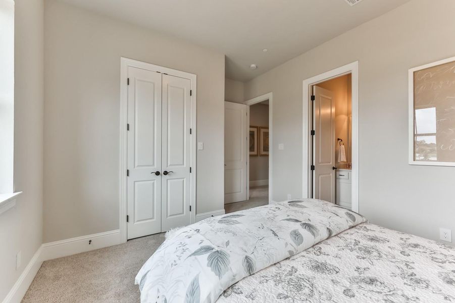 Furnished interior view inside a new home in , Sugar Land (Image 14).
