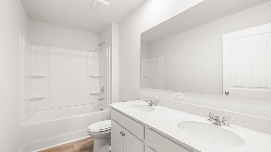 Furnished interior view inside a new home in Braselton Village, Braselton (Image 3).