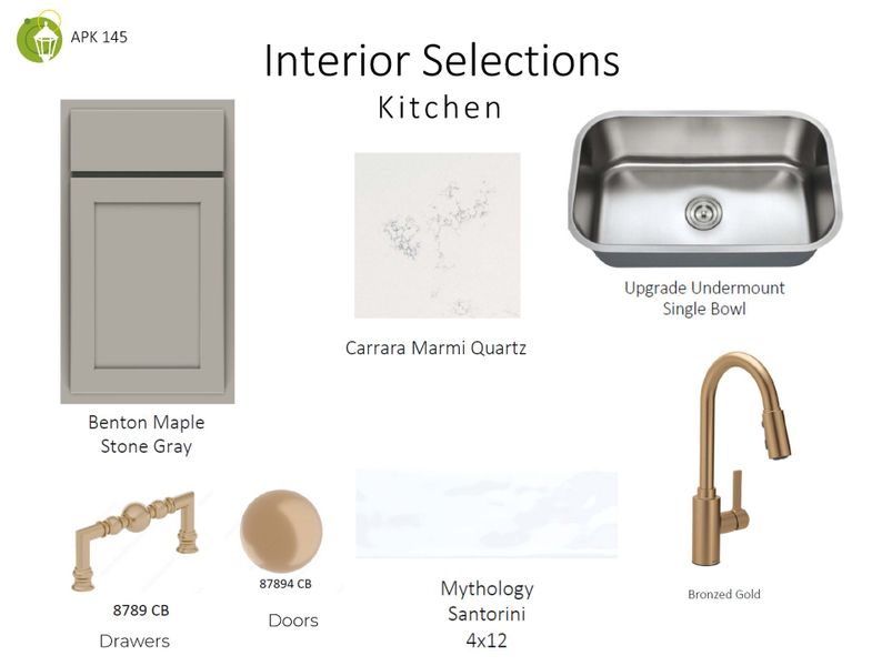 Sample of building materials used in homes in Anderson Park, Hendersonville (Image 38).