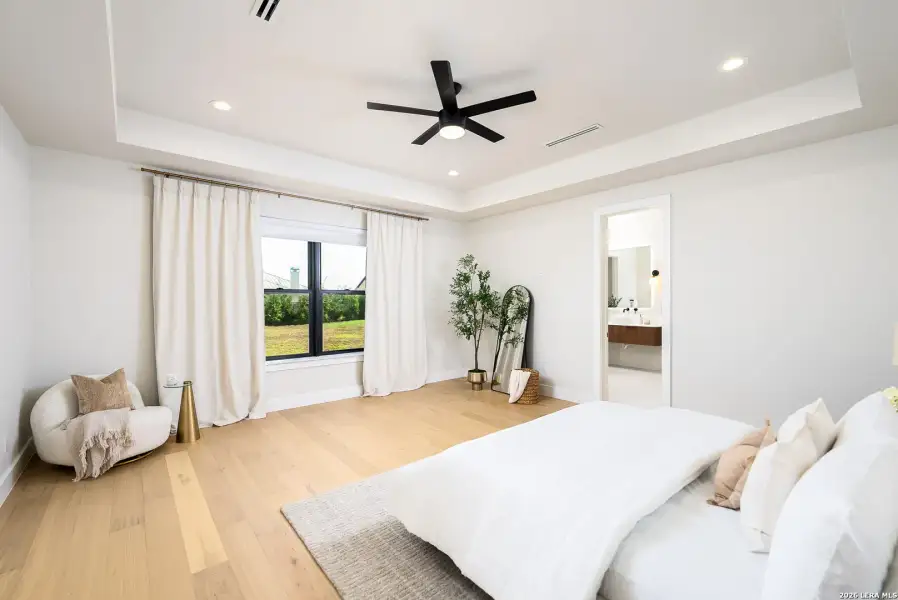 Furnished interior view inside a new home in , San Antonio (Image 15).