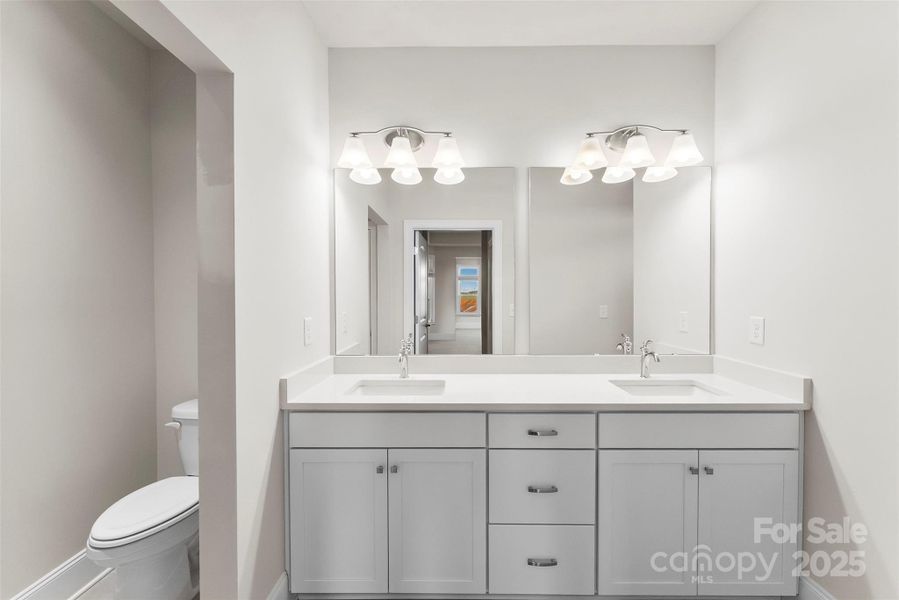 Furnished interior view inside a new home in , Gastonia (Image 9).