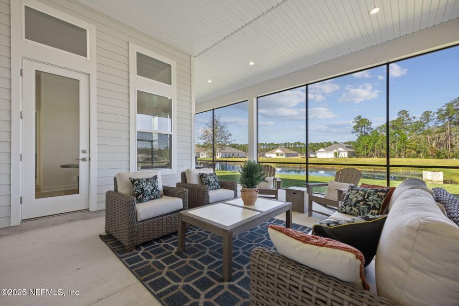 Exterior details and patio area of a home in Amelia National, Fernandina Beach (Image 21). Exterior details and patio area of a home in Amelia National, Fernandina Beach (Image 21).