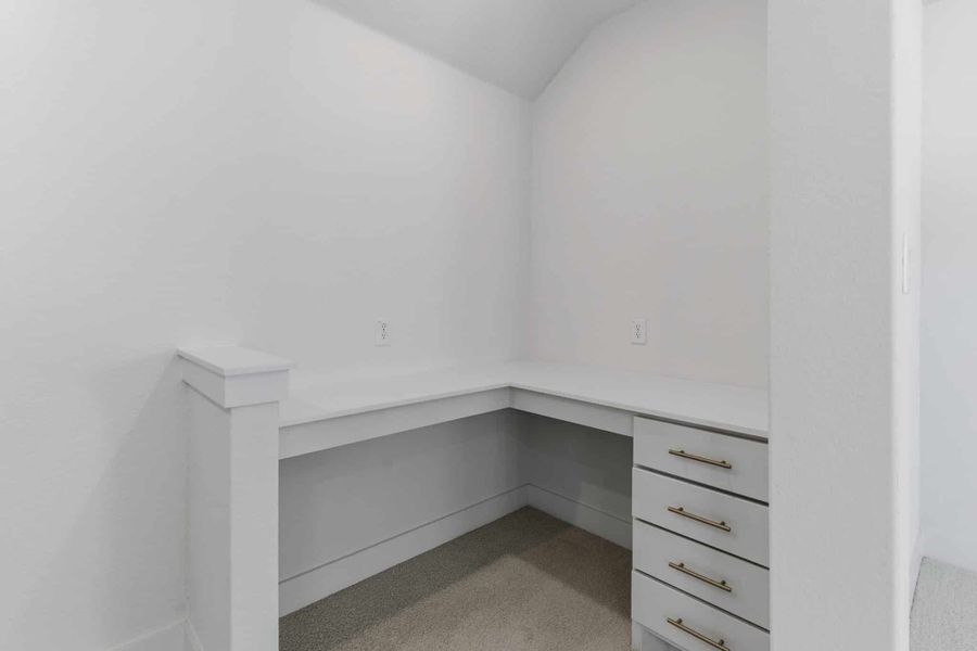 Spacious, unfurnished interior of a new home in Centero at Stone Oak, San Antonio (Image 29).