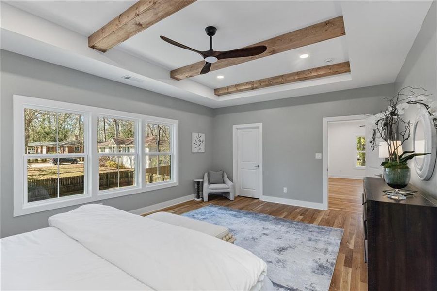 Furnished interior view inside a new home in , Decatur (Image 34).