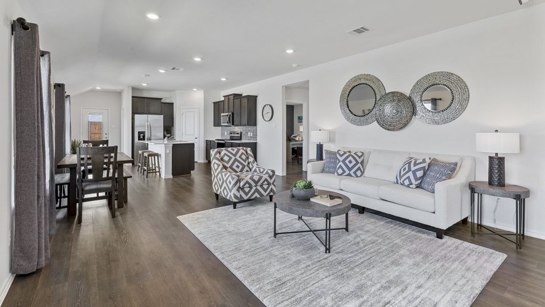 Furnished interior view inside a new home in Elevon, Lavon (Image 8).
