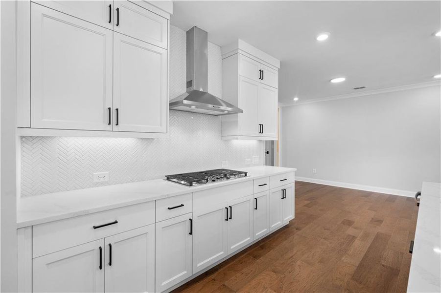 Furnished interior view inside a new home in Promenade at Sawnee Village, Cumming (Image 29).