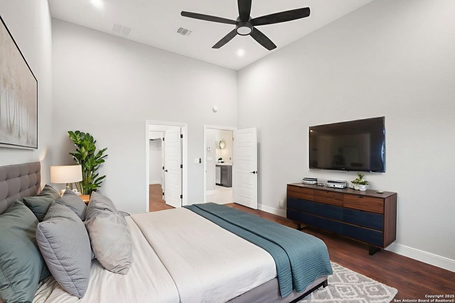 Furnished interior view inside a new home in , Spring Branch (Image 14).