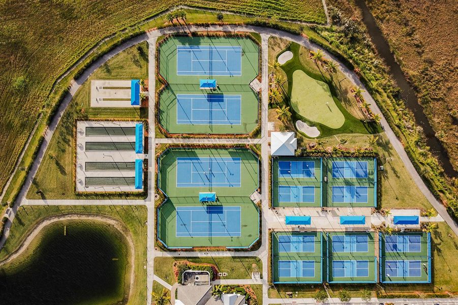 Tennis and Picklekball Courts Tennis and Picklekball Courts