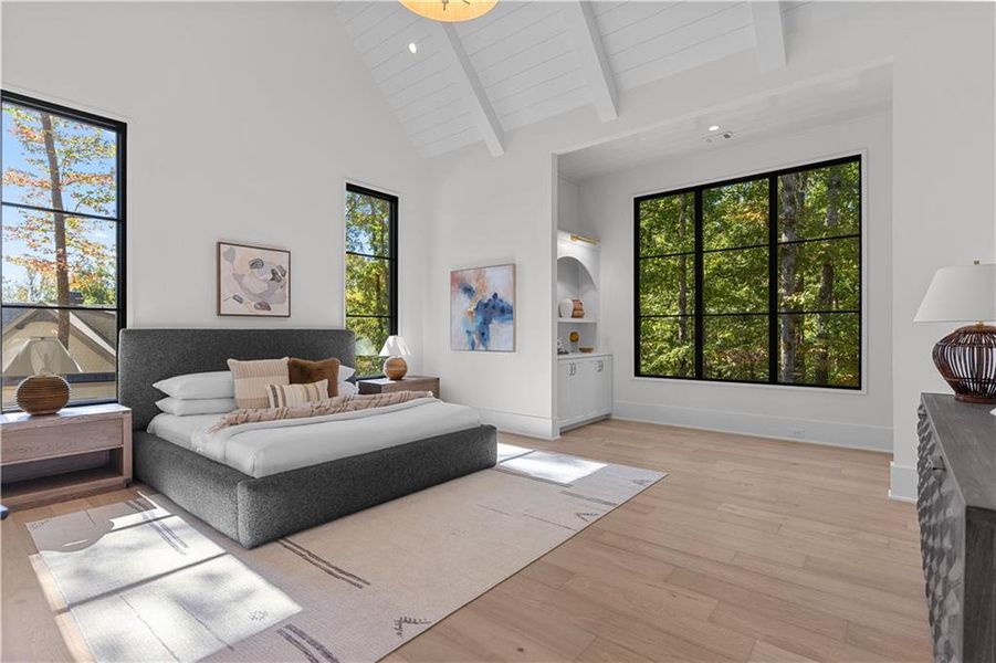 Furnished interior view inside a new home in , Greensboro (Image 35).