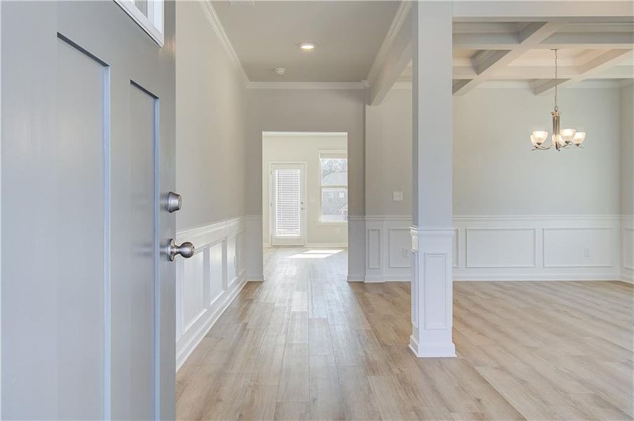 Spacious, unfurnished interior of a new home in Cedar Grove Commons, Conley (Image 10). Spacious, unfurnished interior of a new home in Cedar Grove Commons, Conley (Image 10).