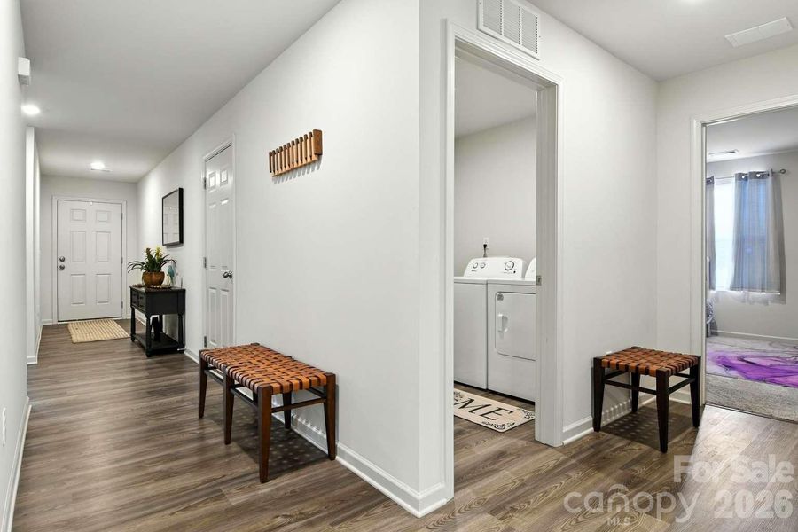 Furnished interior view inside a new home in Trivium, Newton (Image 5).