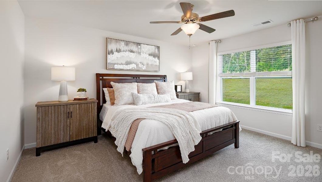 Furnished interior view inside a new home in Cline Village, Conover (Image 22).