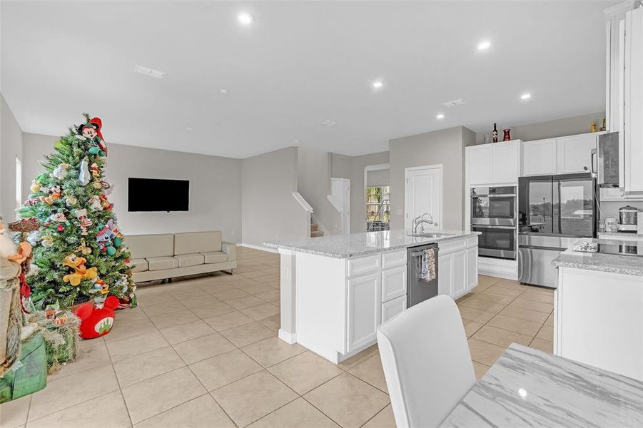 Furnished interior view inside a new home in , St. Cloud (Image 5). Furnished interior view inside a new home in , St. Cloud (Image 5).