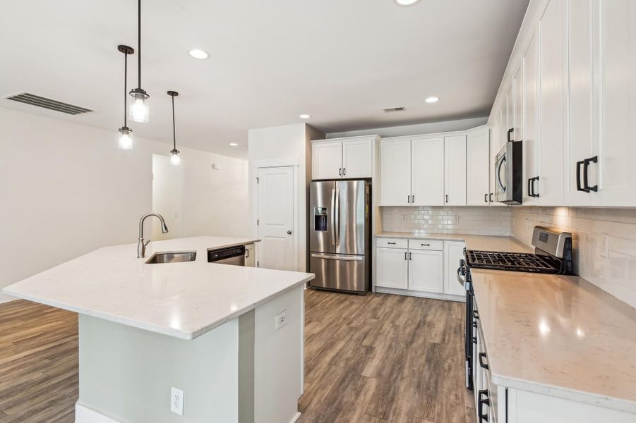 Furnished interior view inside a new home in , Summerville (Image 7). Furnished interior view inside a new home in , Summerville (Image 7).