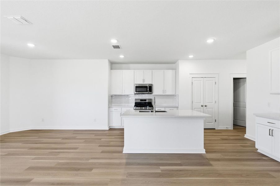 Furnished interior view inside a new home in Infinity Square, Kyle (Image 7).
