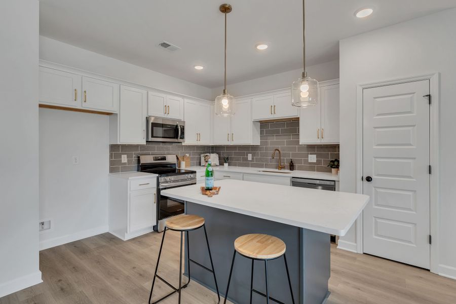 Furnished interior view inside a new home in Anderson Park, Hendersonville (Image 10).