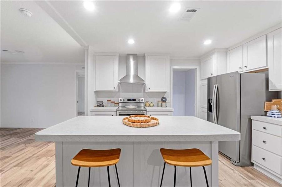 Furnished interior view inside a new home in , Eatonton (Image 10).