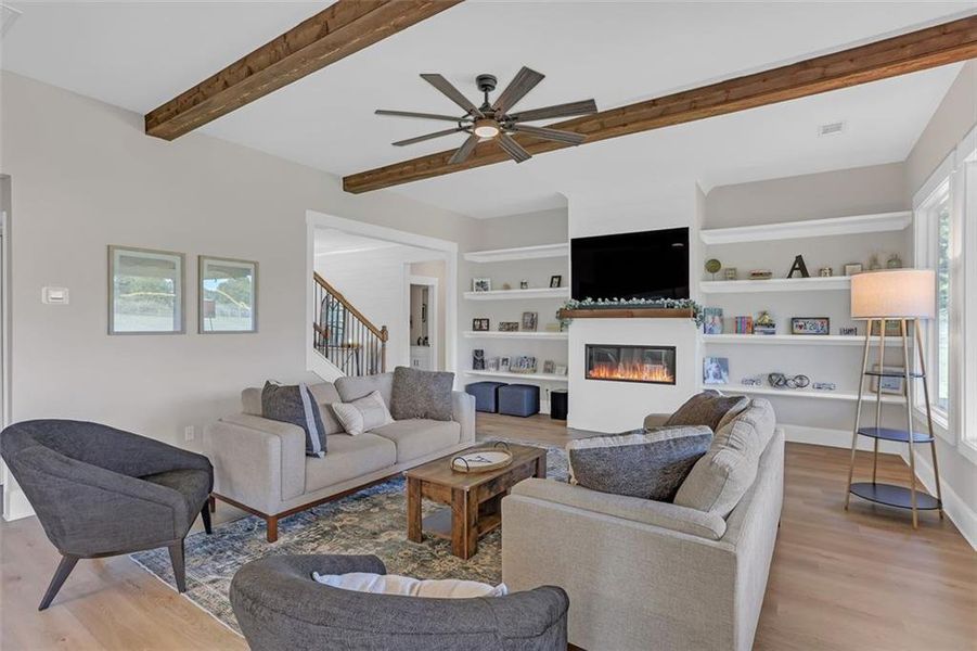 Furnished interior view inside a new home in , McDonough (Image 30).