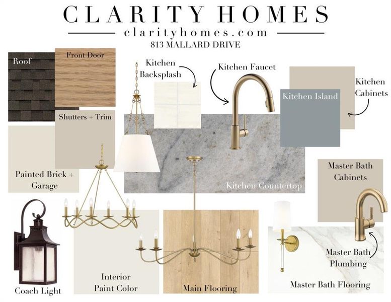 View of a document with a collage of images