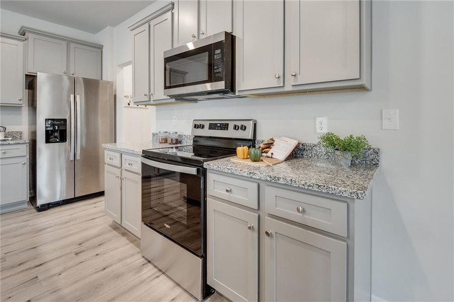 Furnished interior view inside a new home in Creekside Village, Lithonia (Image 27).