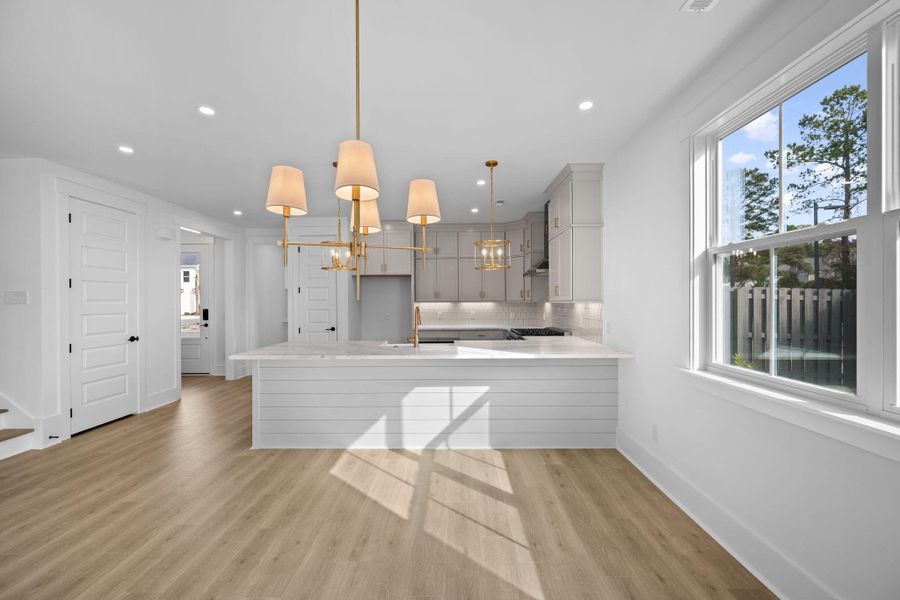 Furnished interior view inside a new home in , Johns Island (Image 6).