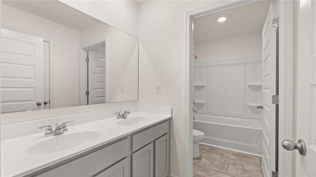 Furnished interior view inside a new home in , Loganville (Image 13).