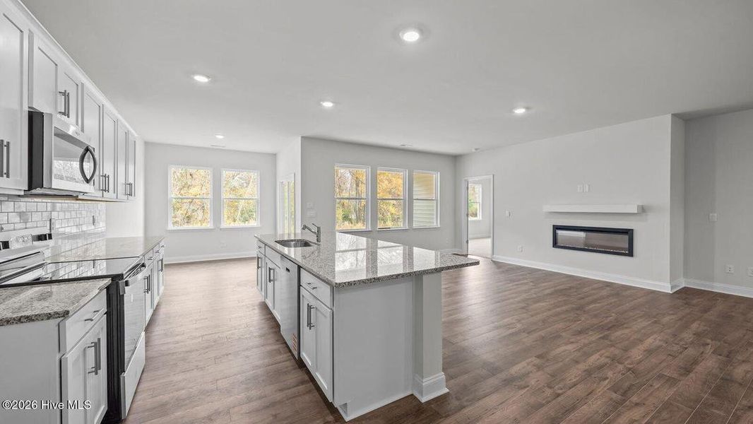 Furnished interior view inside a new home in Villa Grande, Winterville (Image 6).