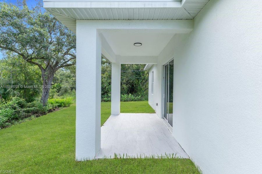 Exterior details and patio area of a home in , Lehigh Acres (Image 22).