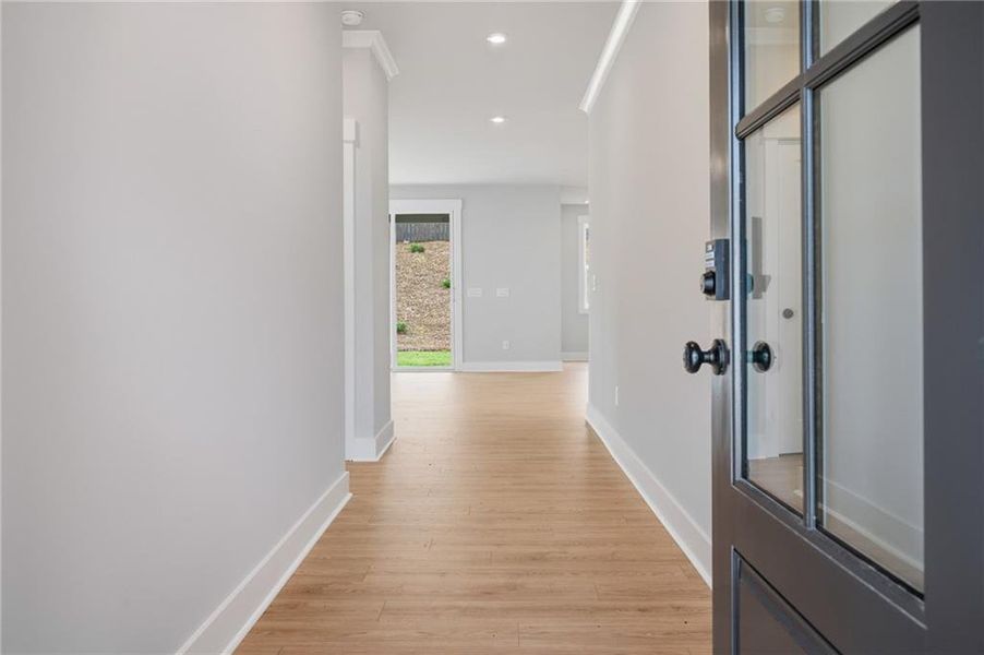 Spacious, unfurnished interior of a new home in The Paddocks at Doc Hughes, Buford (Image 19). Spacious, unfurnished interior of a new home in The Paddocks at Doc Hughes, Buford (Image 19).